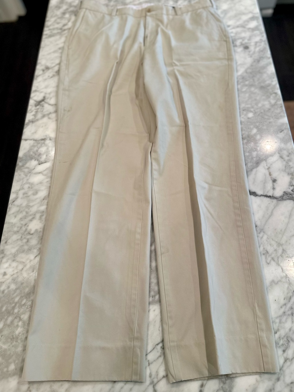 Bobby Jones Men’s Khaki Chinos size 34 100% Peruvian Pima Cotton